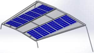 Outremer 64 Yacht Katamaran Solbian Solar Solarpaneel Photovoltaik begehbar leicht rutschfrei rutschfest antirutsch aufgeklebt aufkleben SunPower Solbian Segeln Schatten Laderegler