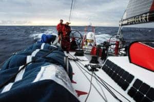 Solar Photovoltaik Solarpaneel Volvo Ocean Race Maserati VO70 Solbian Solarpaneele begehbar flexibel ultraleicht Segeln Yacht
