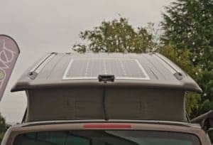VW California Camping Wohnmobil Solar Photovoltaik Solarpaneel SunPower Solbian begehbar flach dünn leicht aufgeklebt