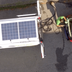 Solbian Solar EcoLine Carwash solar powered