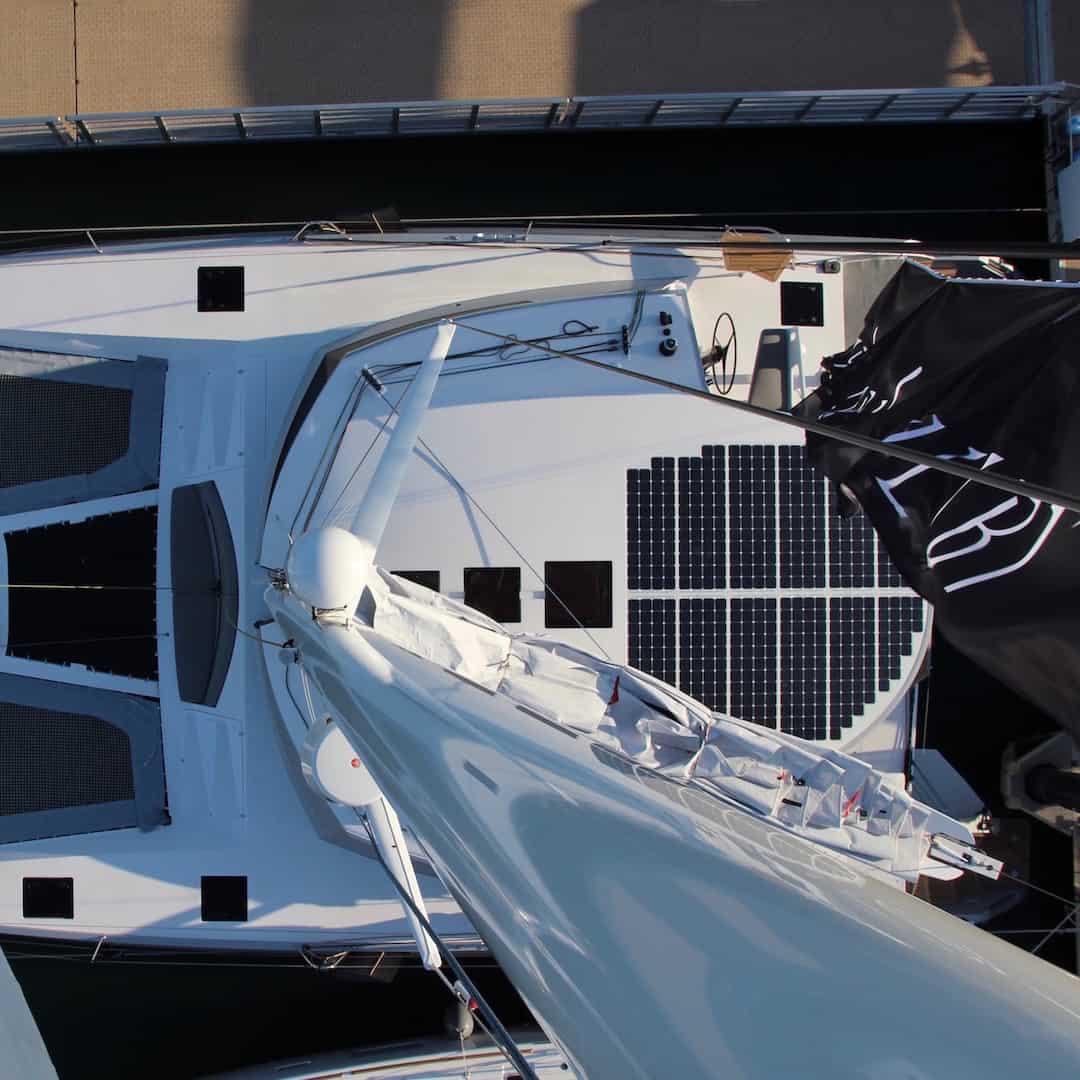 Solbian solar Alibi 54 catamaran