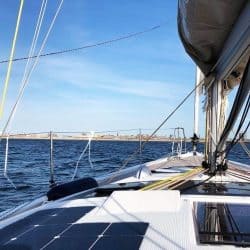 Dufour 390 Sailing Yacht Solar walkable Solbian