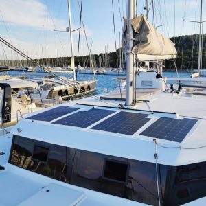 Dufour 48 Catamaran Solar Photovoltaics walkable Solbian