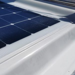 Hanse 531 companionway hatch deck solar panel solbian