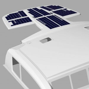 Outremer 51 Katamaran Solar Solarmodul begehbar Solbian