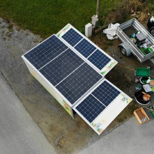 Sonnenküche bio catering solarbetriebener Food-Truck Solbian