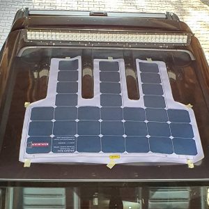 VW Amarok DC solar panel roof Solbian