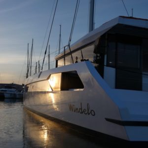 Windelo 50 Adventure Solbian solar PV walkable sustainable catamaran sailing