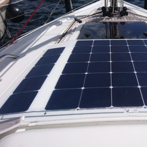 Dehler 34 Segelyacht Performance Cruiser Solbian Solar Solaranlage Solarmodul begehbar maßgefertigt