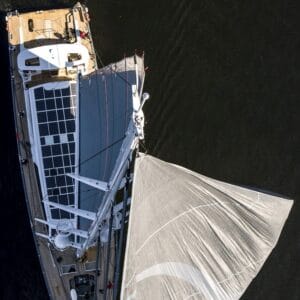 Baltic 145 Superyacht Segelyacht Solbian Solar Solaranlage begehbar maßgefertigt nach Maß PATH